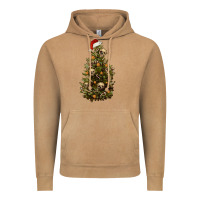 Vintage Camel Skeleton merry christmas tree Vintage Hoodie - RanaPortraitStore