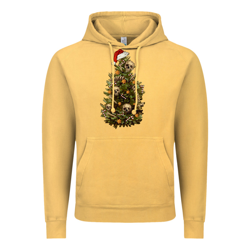 Skeleton Merry Christmas Tree Vintage Hoodie by RanaPortraitStore | Teevron
