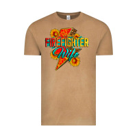 Vintage Camel firefighter wife with lightning bolt Vintage Tee - Zillion Design Studio