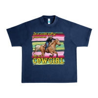 Navy in a world full of princesses be a cowgirl Urban Heavy Tee - RanaPortraitStore