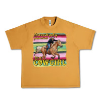 Peanut Butter in a world full of princesses be a cowgirl Urban Heavy Tee - RanaPortraitStore