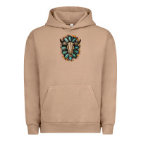 Pigment Burro Western Gemstone Bull Skull Urban Hoodie - Bettercallsaul