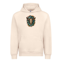 Sandshell Western Gemstone Bull Skull Urban Hoodie - Bettercallsaul