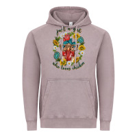 Vintage Zinc just a girl who loves chicken with sunflowers and gemstone Vintage Hoodie - texasbilliewilder