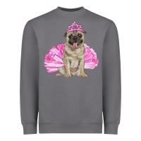 Storm balerina pug with tutu Heavyweight Sweatshirt - RanaPortraitStore
