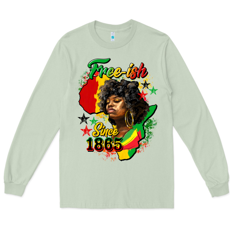 Free Ish Since 1865 Long Sleeve Tee by HRA Design Shop | Teevron