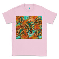 Bubblegum Pink indian headdress pattern tumbler Classic Tee - HRA Design Shop