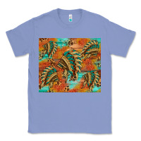 Colony Blue indian headdress pattern tumbler Classic Tee - HRA Design Shop