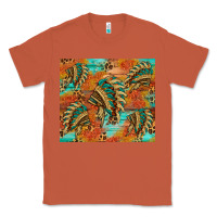 Copper indian headdress pattern tumbler Classic Tee - HRA Design Shop