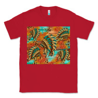 Red indian headdress pattern tumbler Classic Tee - HRA Design Shop