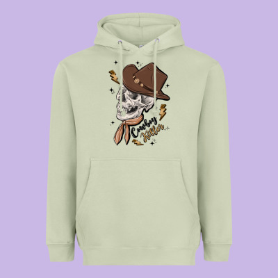 Cowboy Killer Heavyweight Hoodie Designed By Maliassmallbusiness