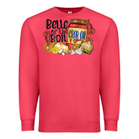 Cardinal belle of the boil crab oil Premium Sweatshirt - MaliasSmallBusiness