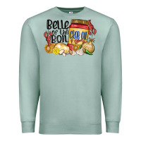 Seafoam belle of the boil crab oil Premium Sweatshirt - MaliasSmallBusiness