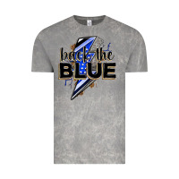 Cloud Rock back the blue with lightning bolt Vintage Tee - Zillion Design Studio