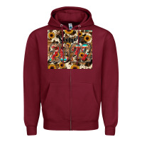 Burgundy senior 2022 Zipper Hoodie - JahusDesignShop