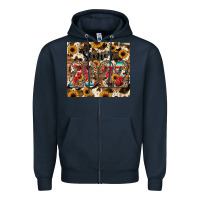 Navy senior 2022 Zipper Hoodie - JahusDesignShop