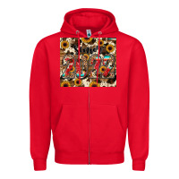 Red senior 2022 Zipper Hoodie - JahusDesignShop