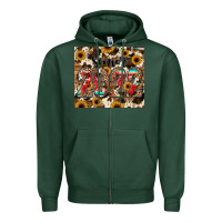 Sports Green senior 2022 Zipper Hoodie - JahusDesignShop