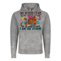 Cloud Rock they whispered to her you can't withstand the stor Vintage Hoodie - Zillion Design Studio