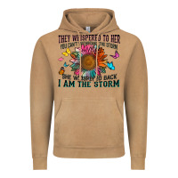 Vintage Camel they whispered to her you can't withstand the stor Vintage Hoodie - Zillion Design Studio
