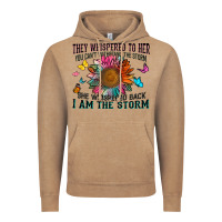They Whispered To Her You Can't Withstand The Stor Vintage Hoodie | Teevron
