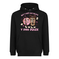 Black but first chocolate y pan dulce Heavyweight Hoodie - MaliasSmallBusiness
