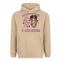Mushroom but first chocolate y pan dulce Heavyweight Hoodie - MaliasSmallBusiness