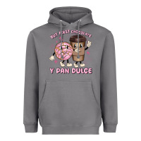 Storm but first chocolate y pan dulce Heavyweight Hoodie - MaliasSmallBusiness