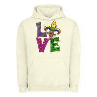 Pigment Pistachio mardi gras love Urban Hoodie - RanaPortraitStore