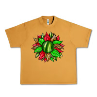 Peanut Butter watermelon sunflower Urban Heavy Tee - Zillion Design Studio
