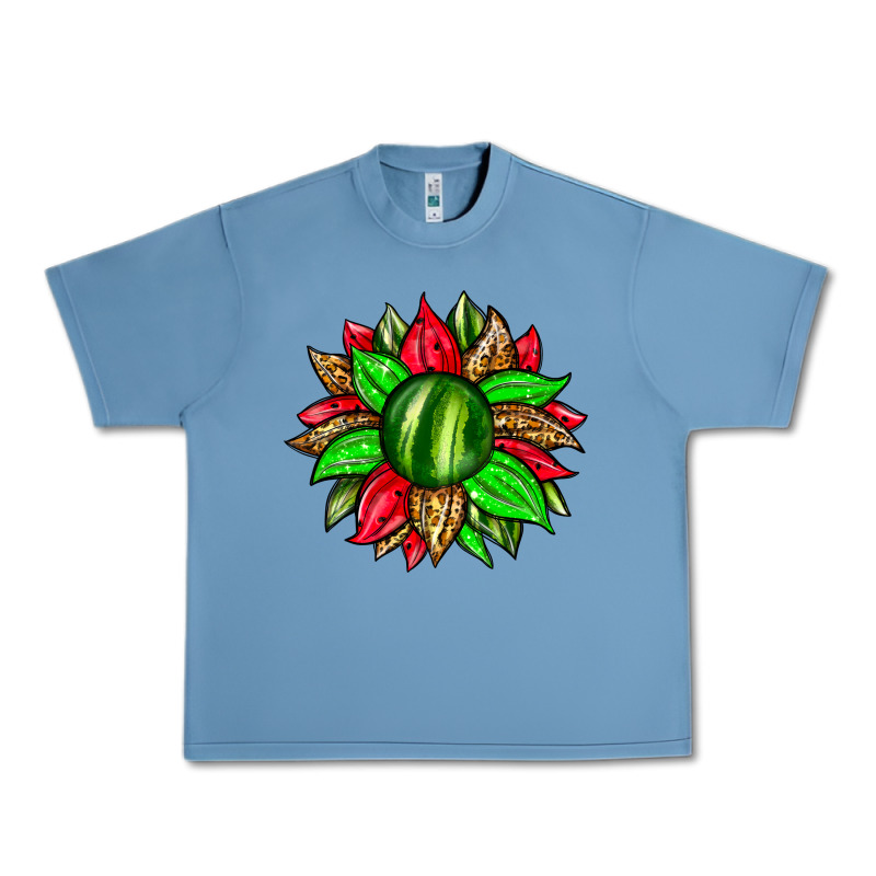 Watermelon Sunflower Urban Heavy Tee by Zillion Design Studio | Teevron