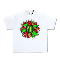 White watermelon sunflower Urban Heavy Tee - Zillion Design Studio