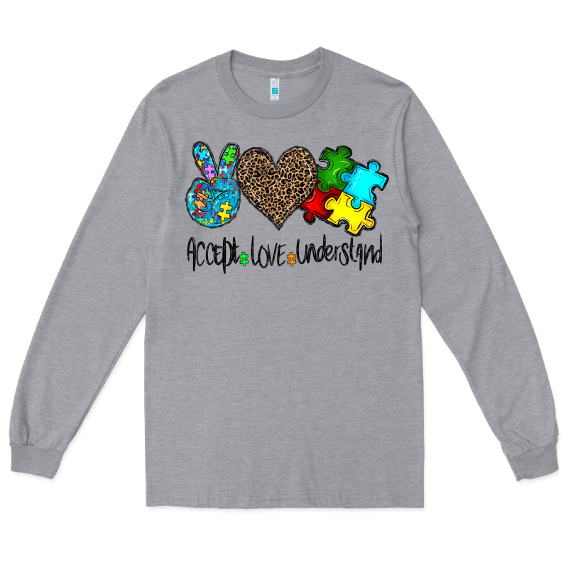 Accept Love Understand Long Sleeve Tee by CowhideDigitalArt | Teevron