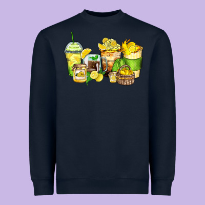 Heavyweight Sweatshirt lemon farm fresh coffee cups