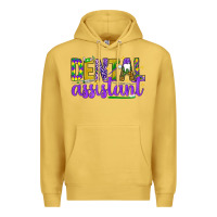 Antique Gold Crawfish season mardi gras Premium Hoodie - BundleAndBundleShop