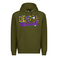 Army Green Crawfish season mardi gras Premium Hoodie - BundleAndBundleShop