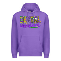 Purple Crawfish season mardi gras Premium Hoodie - BundleAndBundleShop