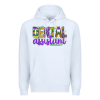 White Crawfish season mardi gras Premium Hoodie - BundleAndBundleShop