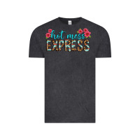 Vintage Black hot mess express Vintage Tee - texasbilliewilder