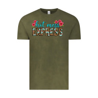 Vintage Olive hot mess express Vintage Tee - texasbilliewilder