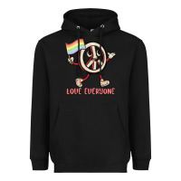 Black love everyone Heavyweight Hoodie - MaliasSmallBusiness