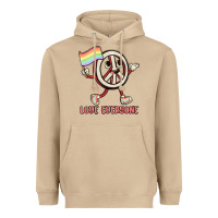 Mushroom love everyone Heavyweight Hoodie - MaliasSmallBusiness