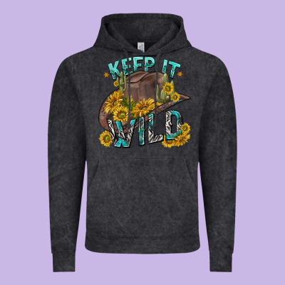 Keep It Wild Tbw Vintage Hoodie Designed By Texasbilliewilder