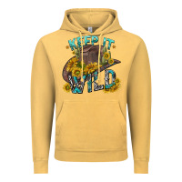 Vintage Mustard keep it wild tbw Vintage Hoodie - texasbilliewilder
