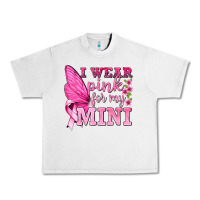 Lunar Rock I Wear Pink For My Mini with Butterfly Urban Heavy Tee - texasbilliewilder