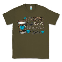 Army Green coffee Classic Tee - CowhideDigitalArt