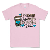 Bubblegum Pink coffee Classic Tee - CowhideDigitalArt