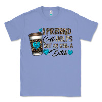 Colony Blue coffee Classic Tee - CowhideDigitalArt