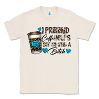 Natural coffee Classic Tee - CowhideDigitalArt