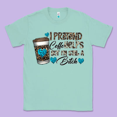 Coffee Classic Tee Designed By Cowhidedigitalart
